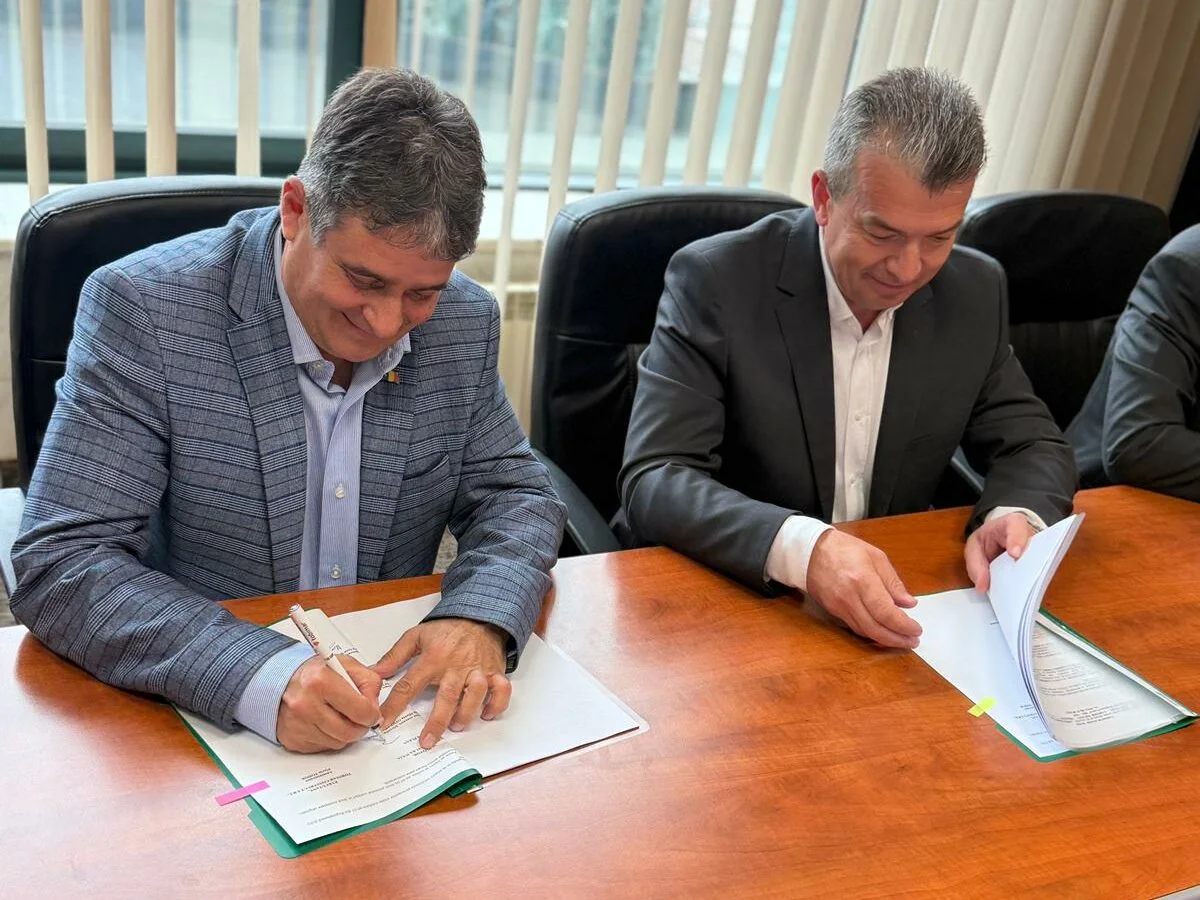 Semnarea contractului pentru Parc Nord Alba Iulia